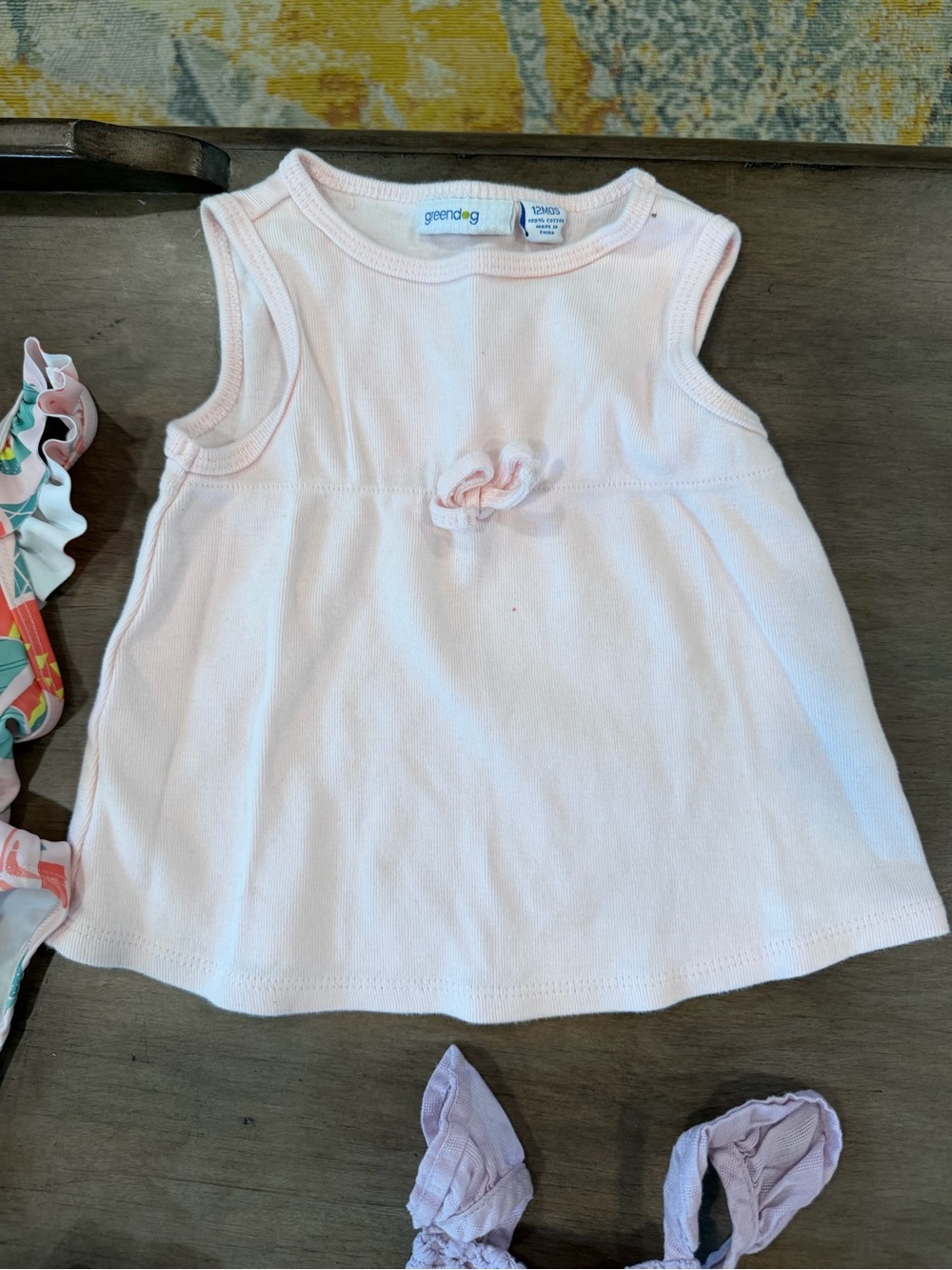 Baby Girls Mixed Summer Tops and Rompers - Multi Color - Picture 4 of 10